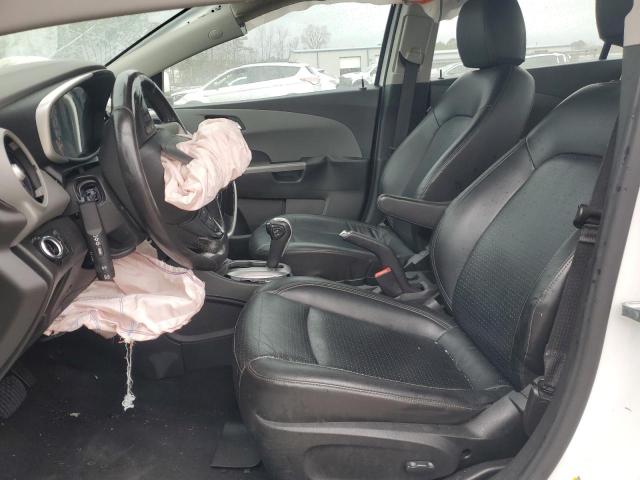  CHEVROLET SONIC 2018 Білий