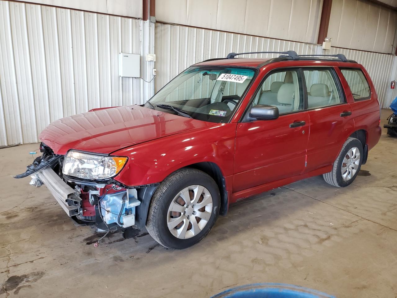 2008 Subaru Forester 2.5X en Venta en Pennsburg, PA - Front End