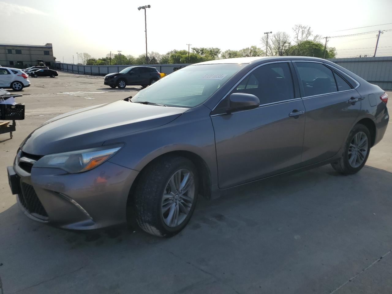 2017 Toyota Camry Le en Venta en Wilmer, TX - Front End
