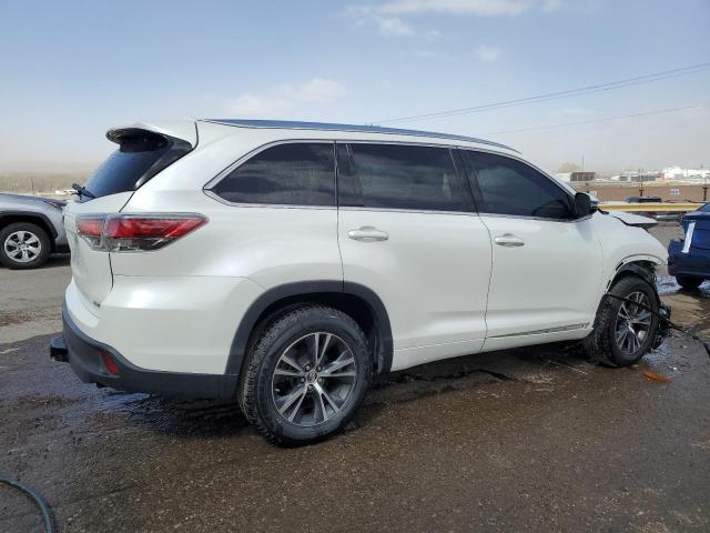  TOYOTA HIGHLANDER 2016 Biały