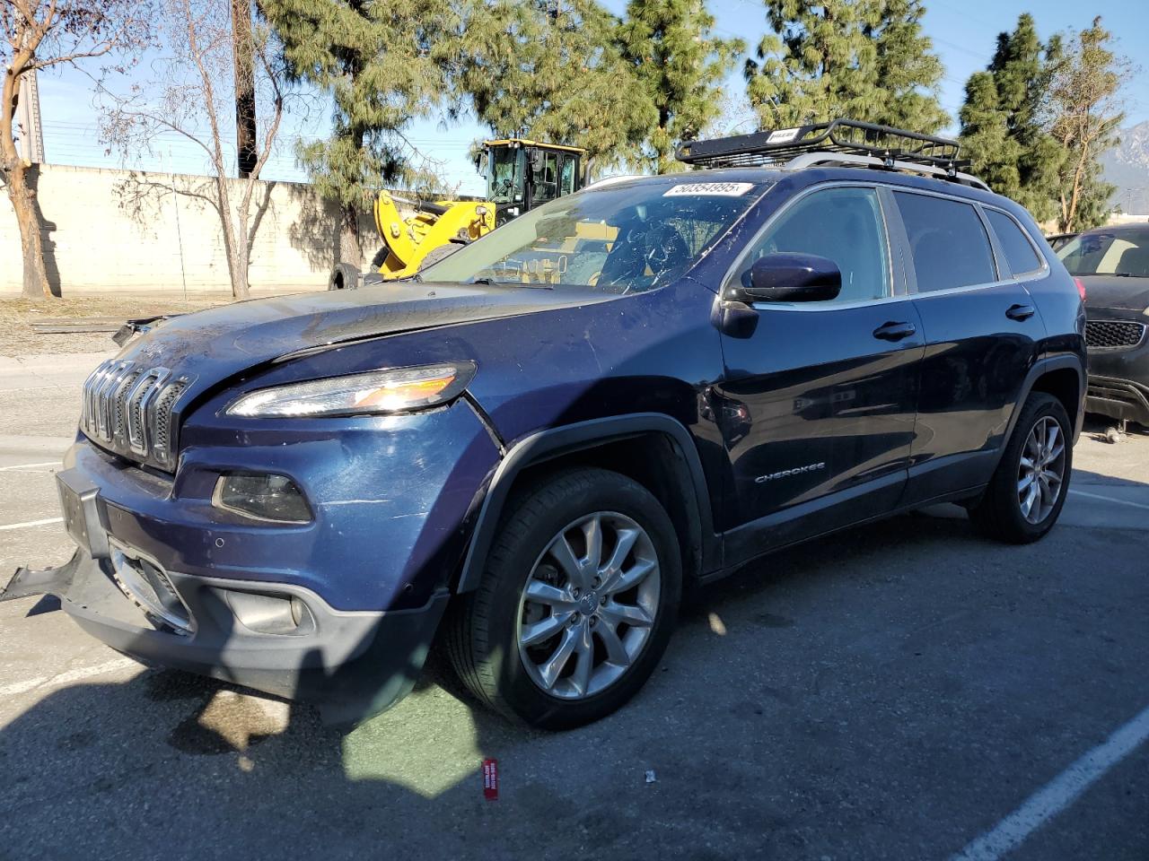 2016 Jeep Cherokee Limited en Venta en Rancho Cucamonga, CA - Front End