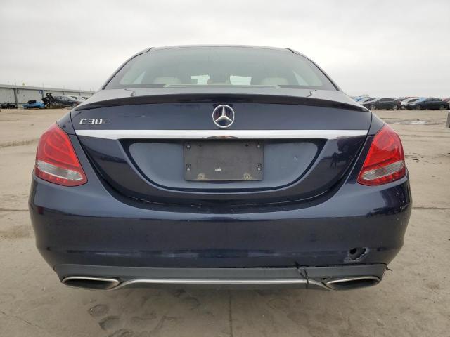 Седаны MERCEDES-BENZ C-CLASS 2016 Синий