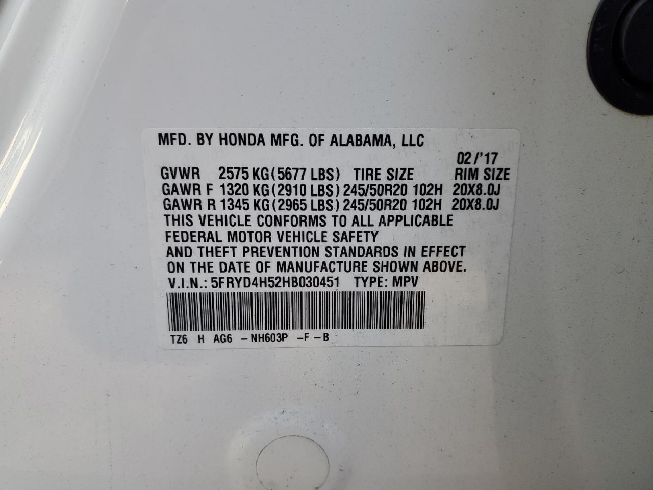 2017 Acura MDX - Image 13