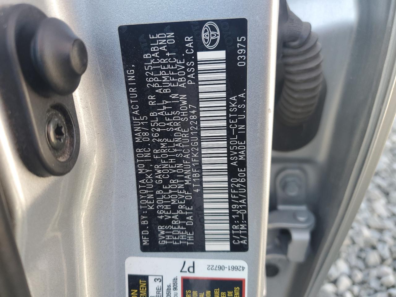 2016 Toyota Camry - Image 12