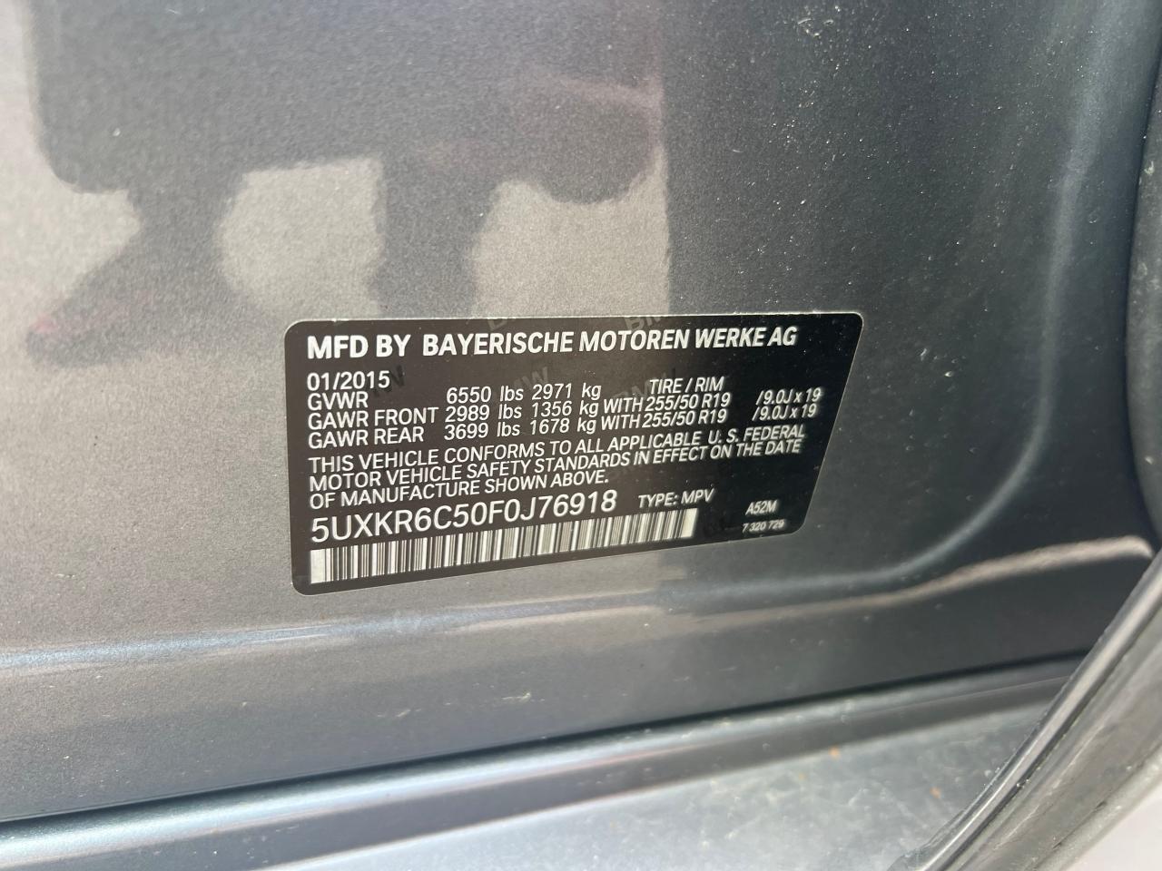 2015 BMW X5 - Image 10