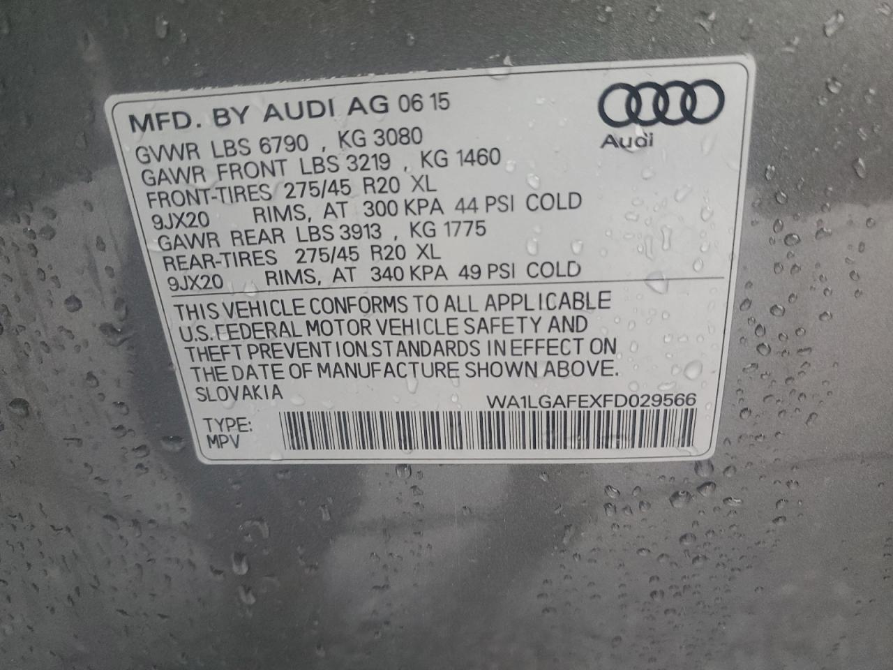 2015 Audi Q7 - Image 13