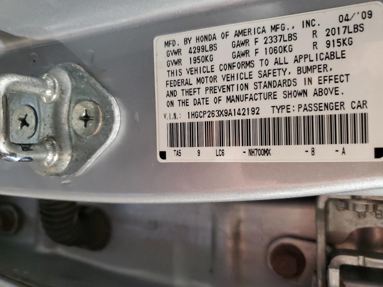 2009 Honda Accord - Image 12