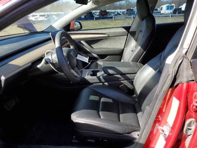  TESLA MODEL 3 2022 Burgundy