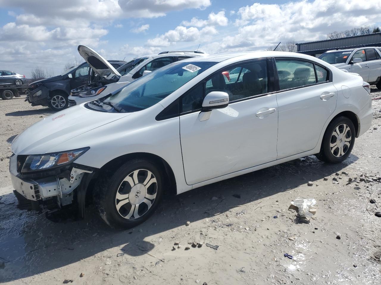 2013 Honda Civic Hybrid en Venta en Wayland, MI - Front End