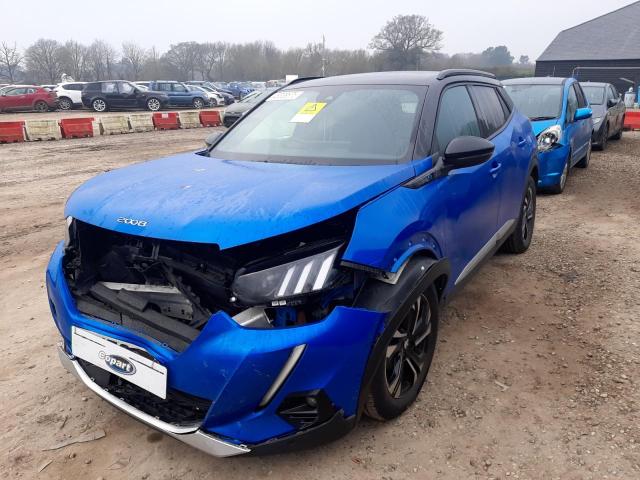 2022 PEUGEOT 2008 GT EV  for sale at Copart COLCHESTER