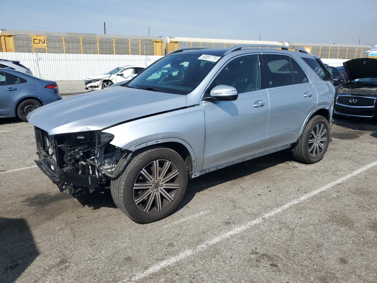 2024 Mercedes-Benz Gle 350 4Matic de vânzare în Van Nuys, CA - Rear End
