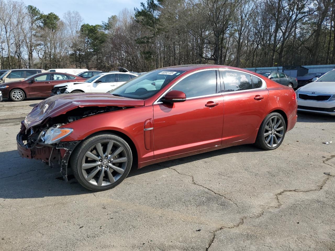 2010 Jaguar Xf Premium на продаже в Austell, GA - Front End