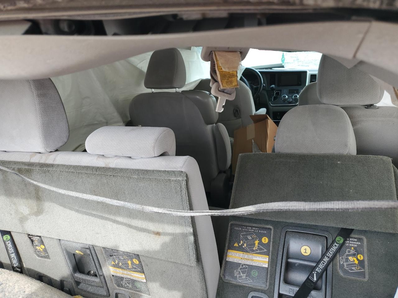 2015 Toyota Sienna Le VIN: 5TDKK3DC7FS662091 Lot: 50633365