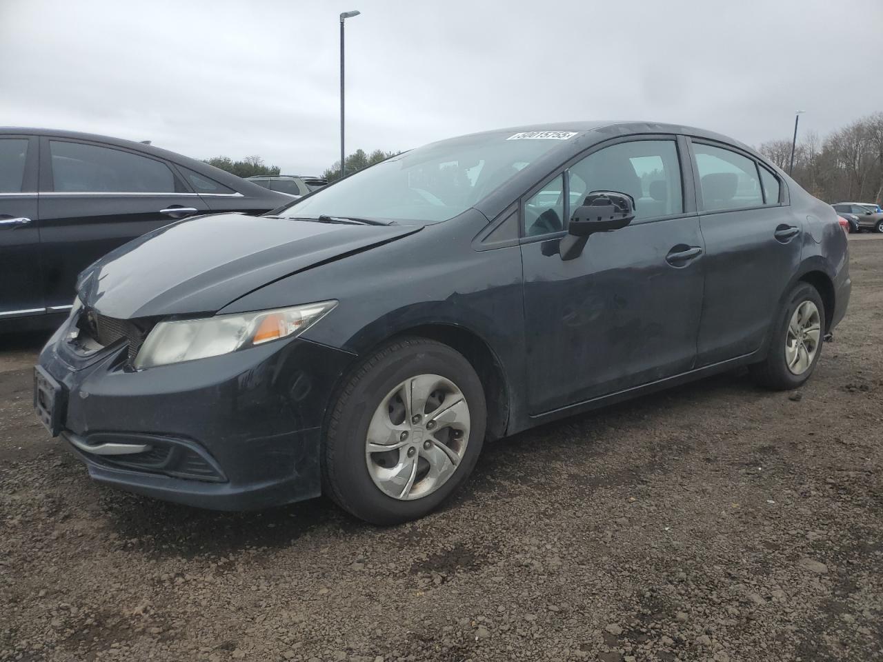 2013 Honda Civic Lx en Venta en East Granby, CT - Front End