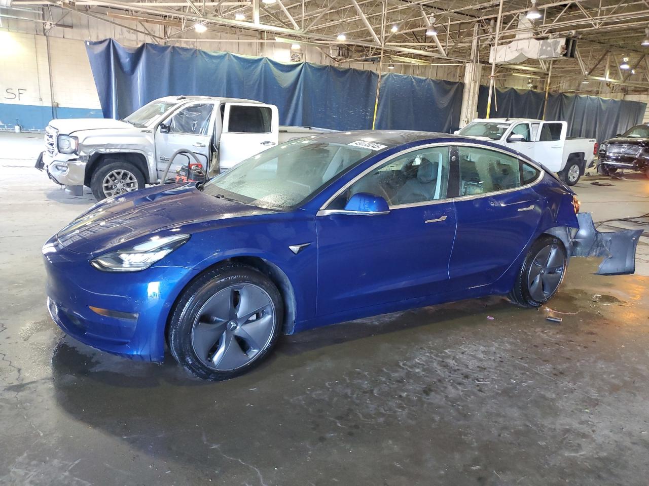 2019 Tesla Model 3 იყიდება Woodhaven-ში, MI - Rear End
