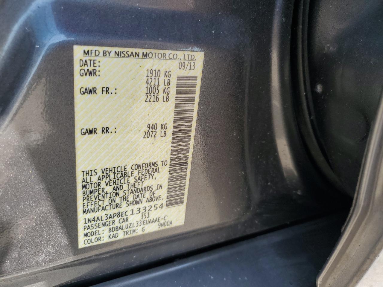 2014 Nissan Altima - Image 14