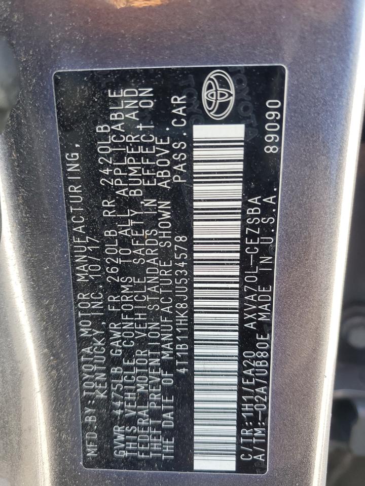 2018 Toyota Camry - Image 12