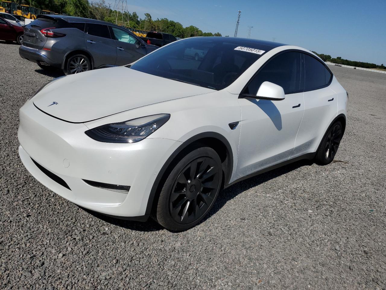2021 Tesla Model Y на продаже в Riverview, FL - Side