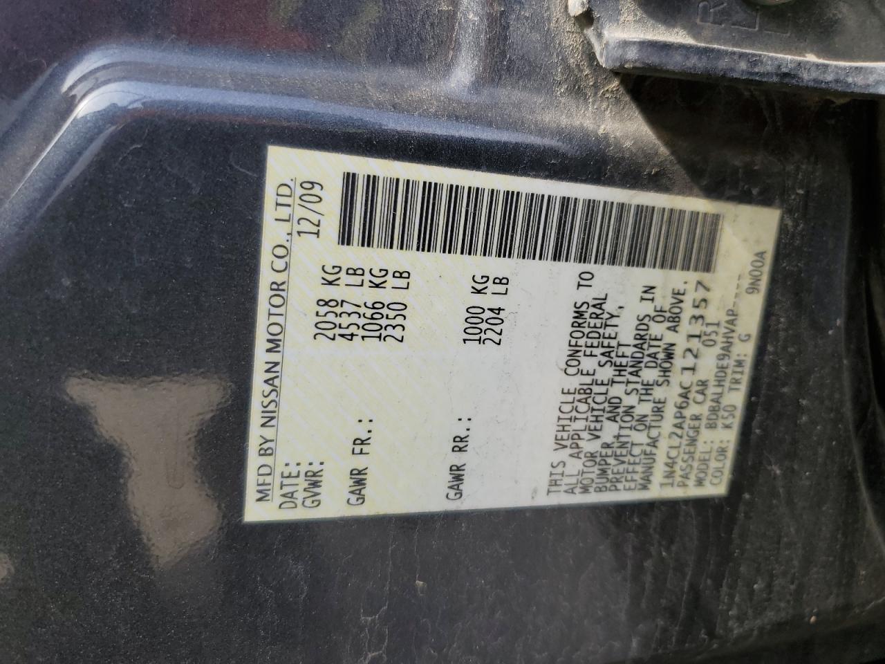 2010 Nissan Altima - Image 12
