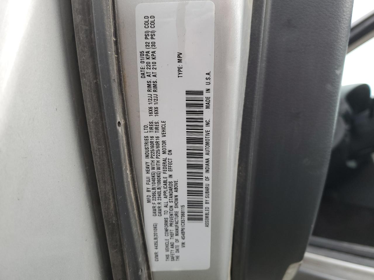 2005 Subaru Legacy - Image 13