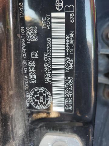 2009 TOYOTA YARIS   