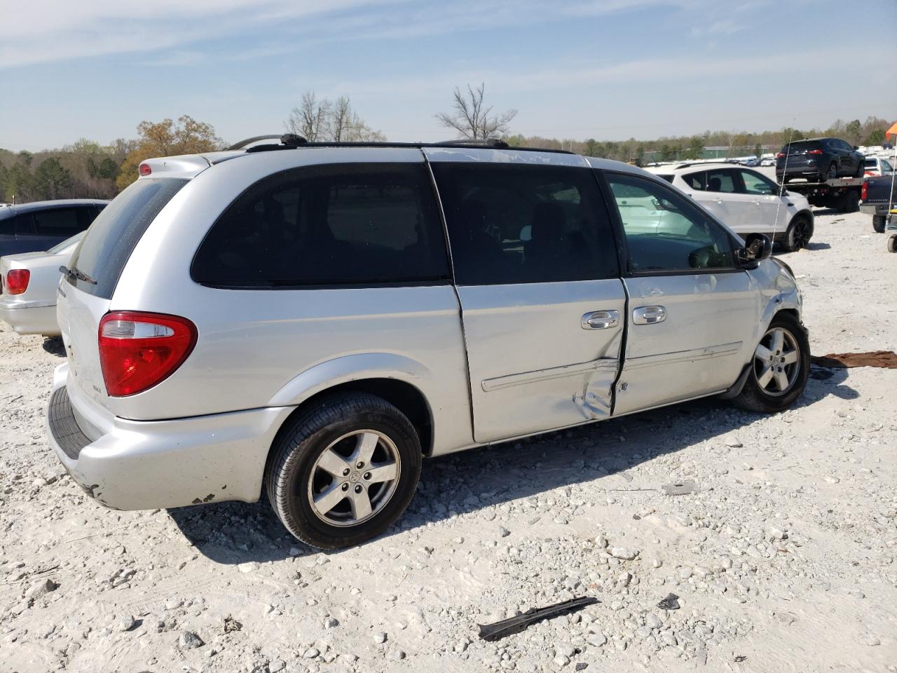 2007 Dodge Grand Caravan Sxt VIN: 2D4GP44L87R124106 Lot: 70756585