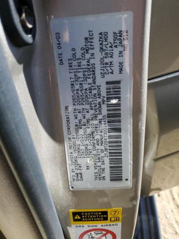 2003 LEXUS GX 470