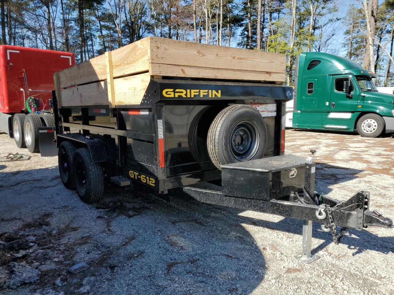 2024 Chubbs Steel Dump Trailer de vânzare în Sandston, VA - Minor Dent/Scratches