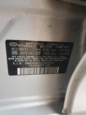 2012 HYUNDAI ELANTRA GLS