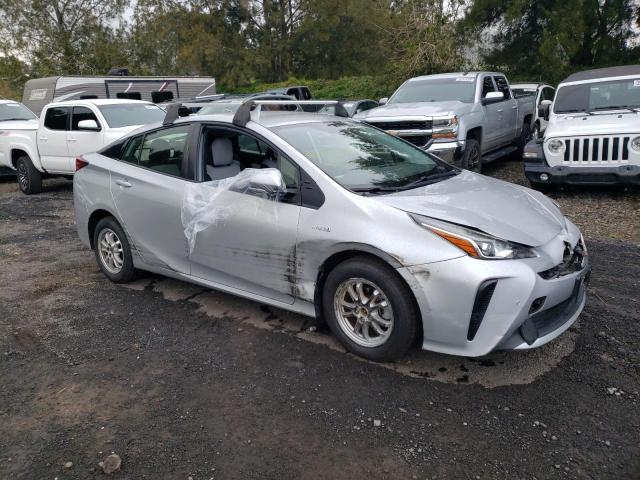  TOYOTA PRIUS 2020 Серебристый
