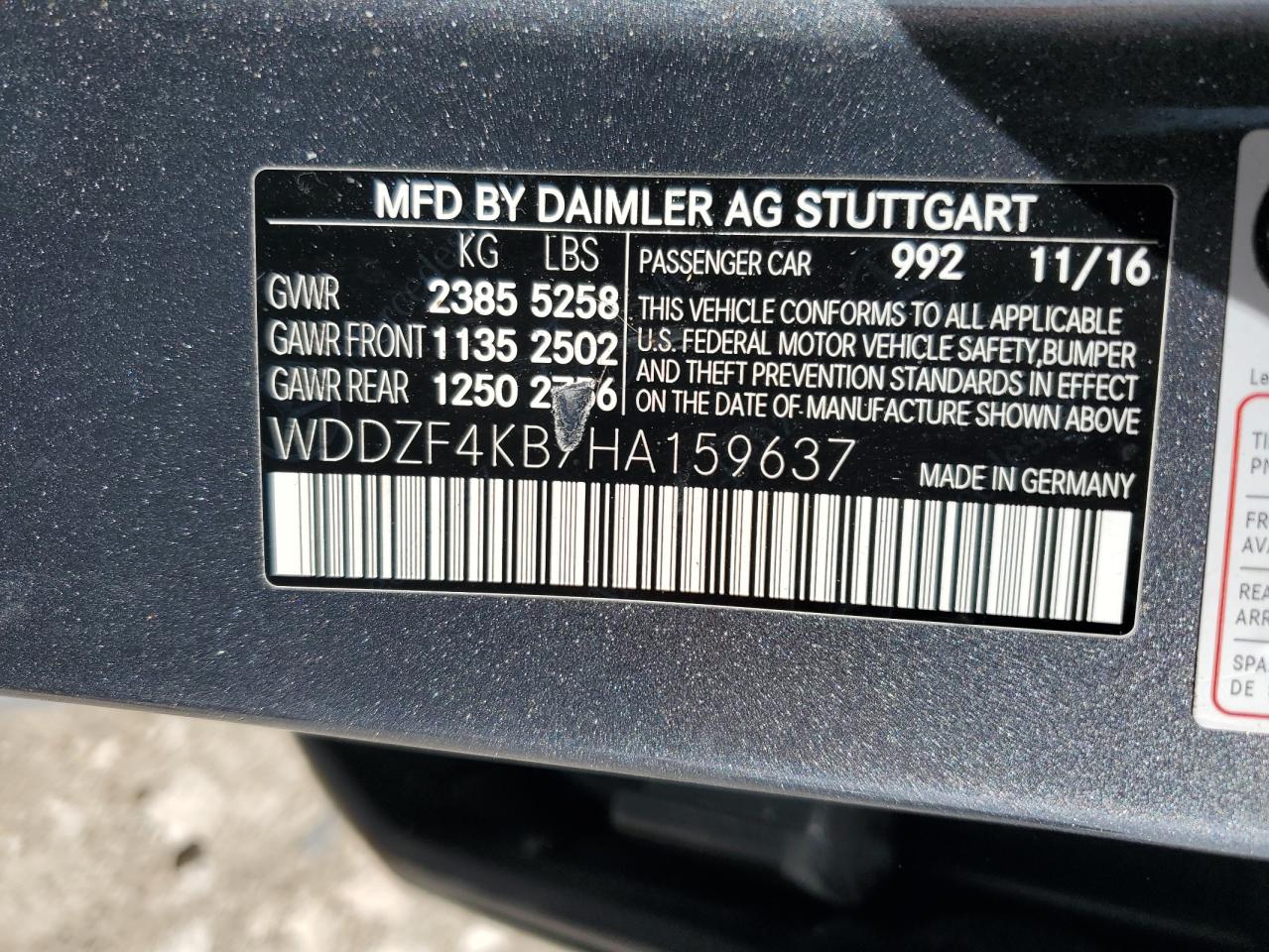 2017 Mercedes-Benz E-klasse - Image 13
