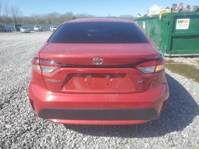  TOYOTA COROLLA 2021 Красный