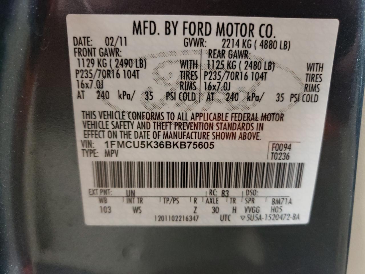 2011 Ford Escape - Image 12
