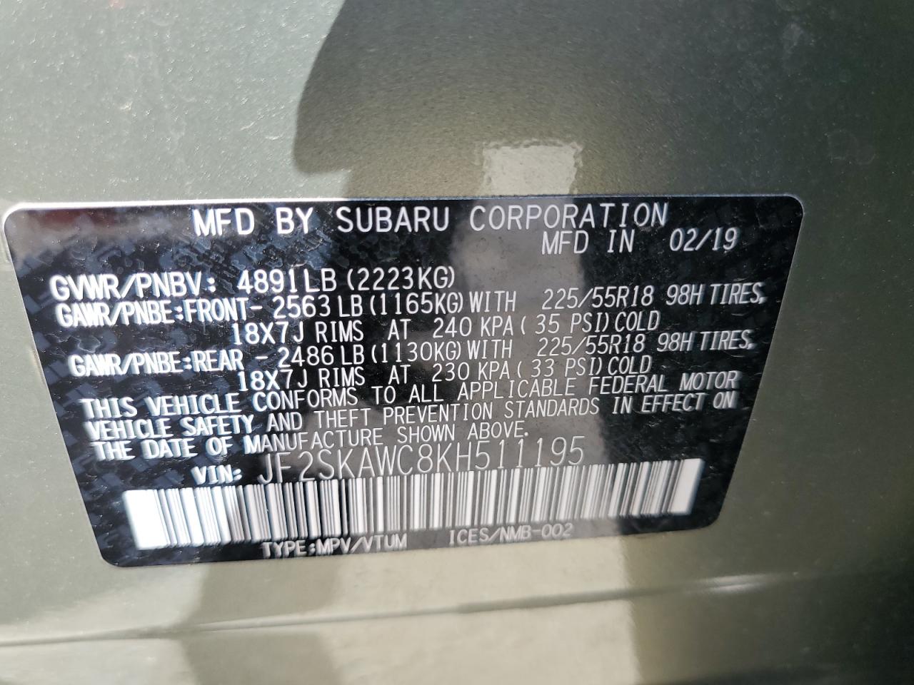 2019 Subaru Forester - Image 14