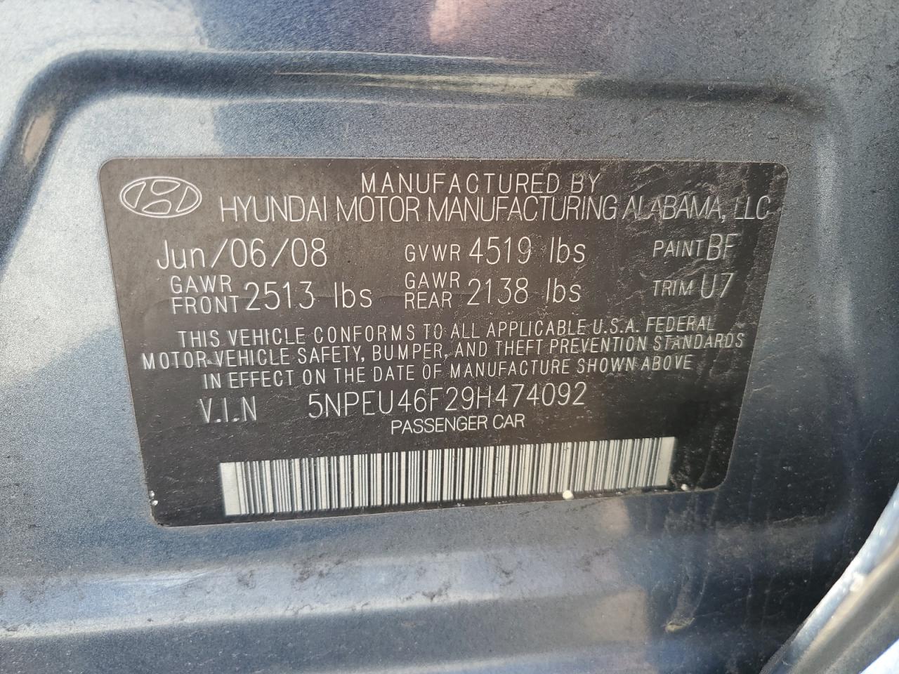 2009 Hyundai Sonata - Image 13