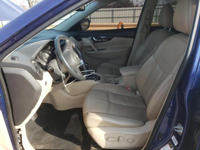 NISSAN ROGUE 2017 Синий