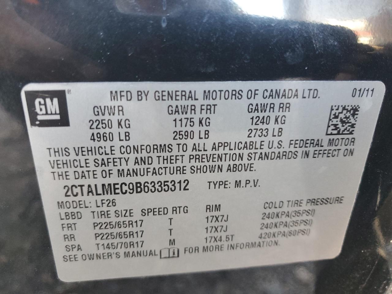 2011 GMC Terrain - Image 13