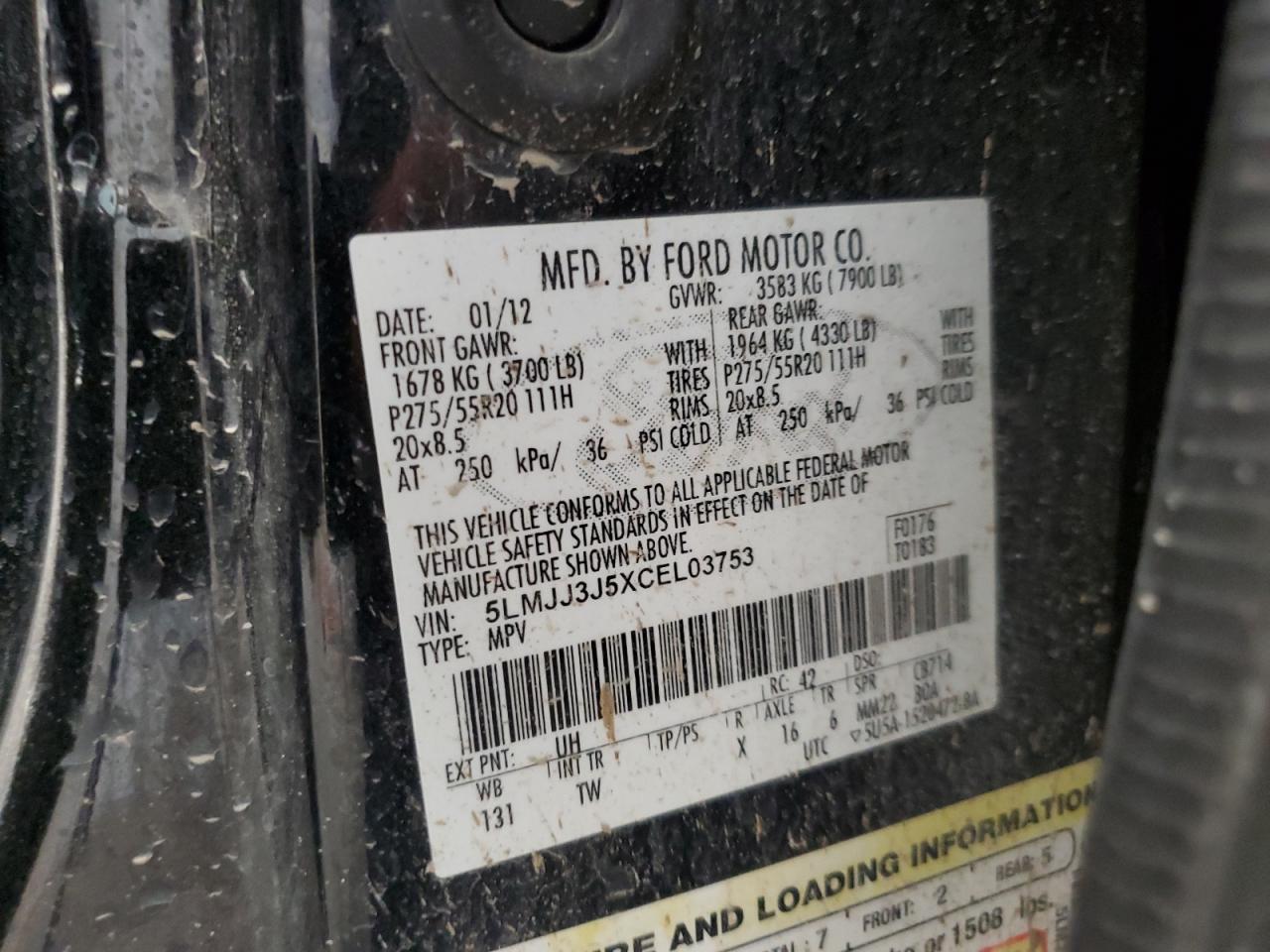 2012 Lincoln Navigator - Image 13