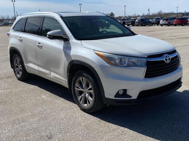 2015 TOYOTA HIGHLANDER XLE à vendre chez Copart MA - NORTH BOSTON