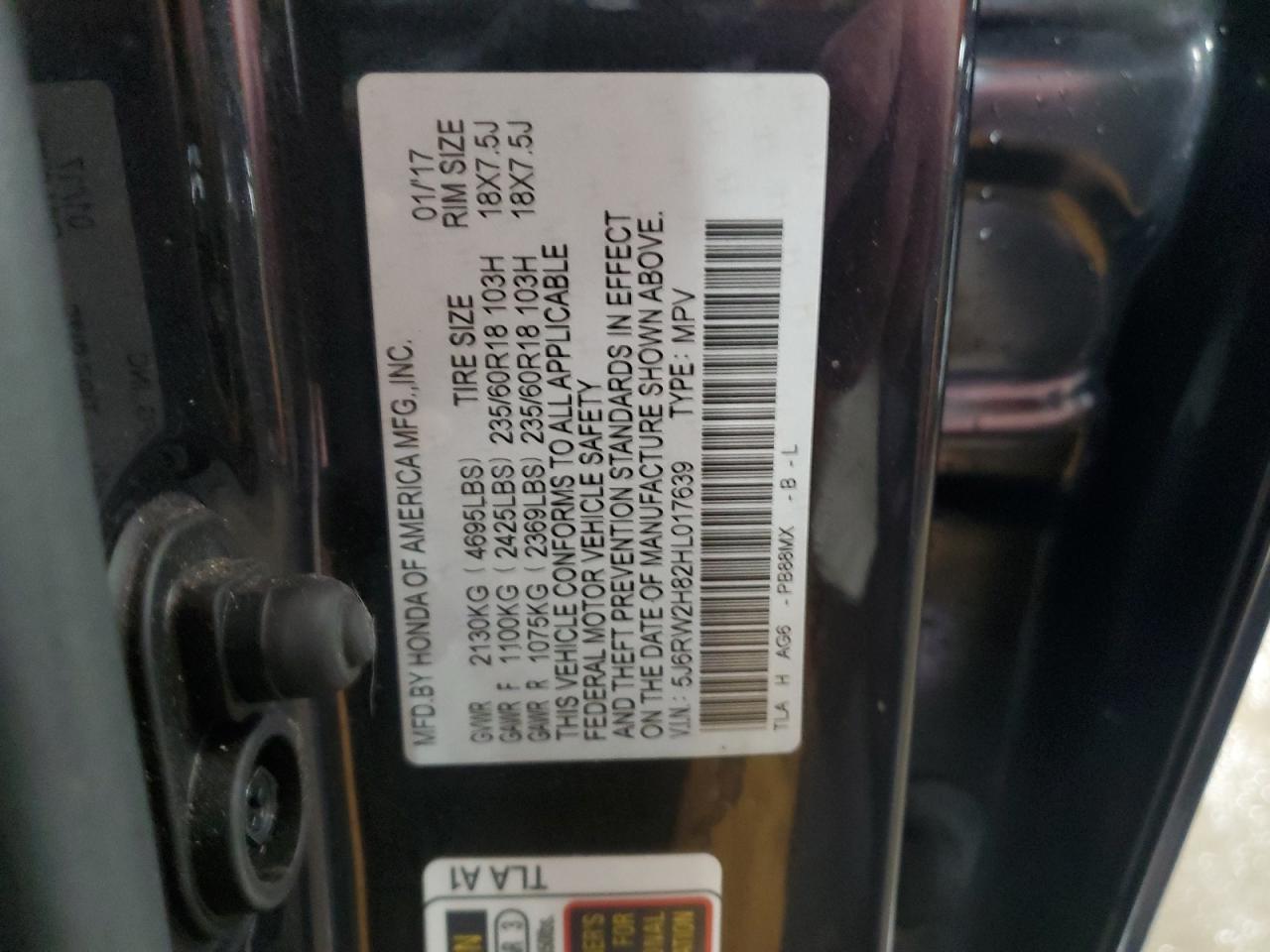 2017 Honda CR-V - Image 14
