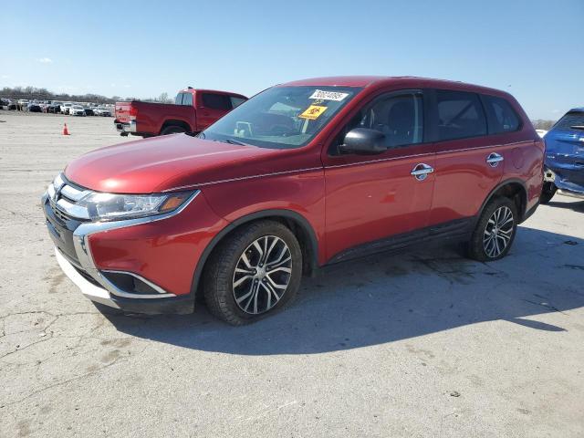  MITSUBISHI OUTLANDER 2018 Червоний