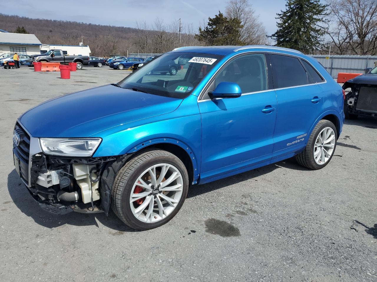 2016 Audi Q3 Premium Plus იყიდება Grantville-ში, PA - Front End