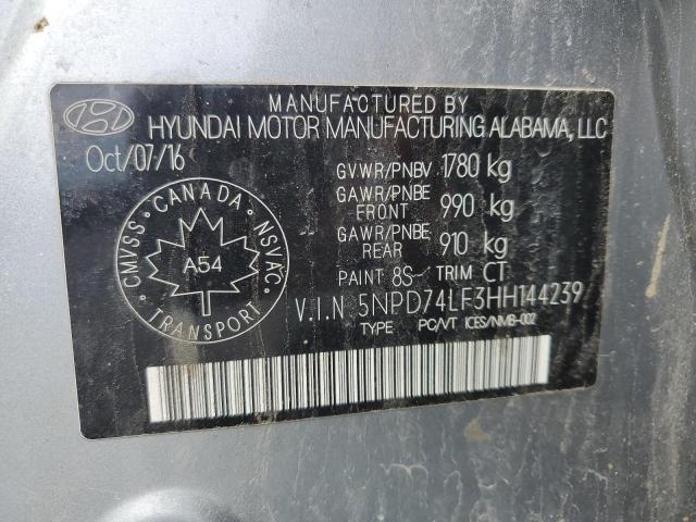2017 HYUNDAI ELANTRA SE  