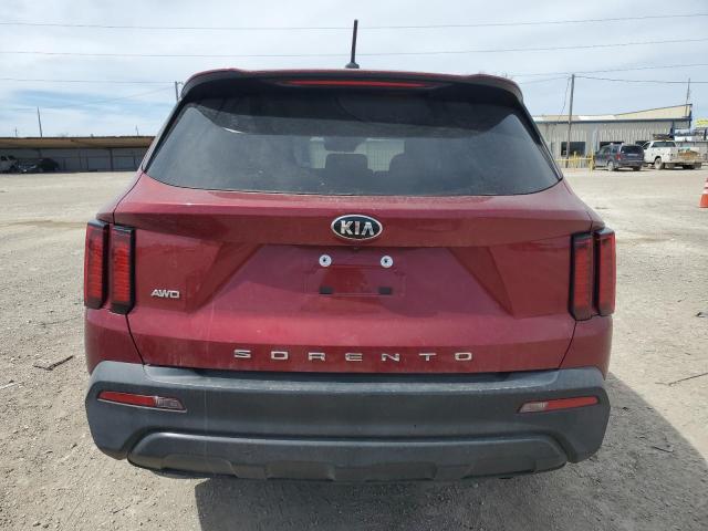  KIA SORENTO 2021 Red