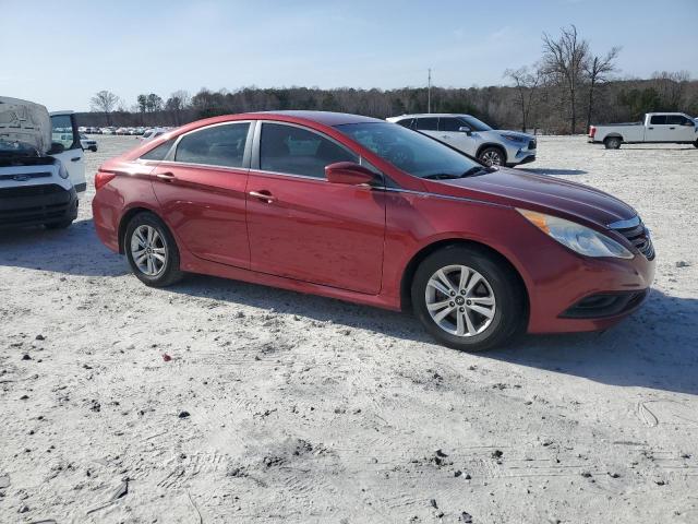  HYUNDAI SONATA 2014 Red