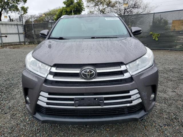  TOYOTA HIGHLANDER 2019 Szary