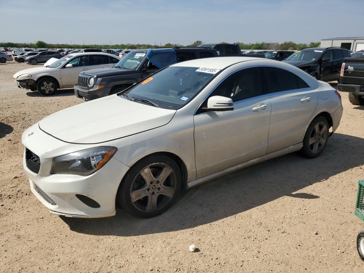 2018 Mercedes-Benz Cla 250 4Matic de vânzare în San Antonio, TX - Minor Dent/Scratches
