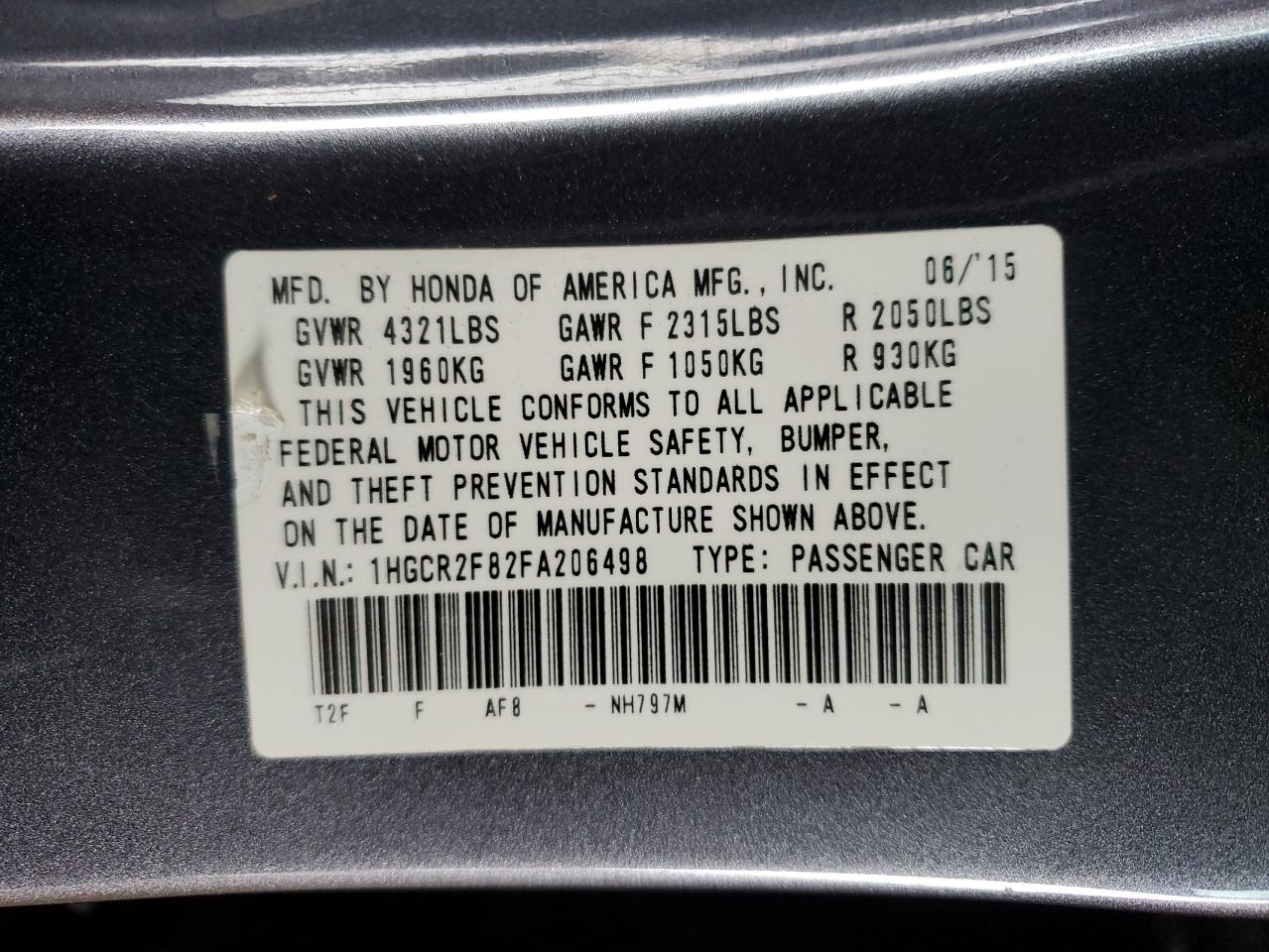2015 Honda Accord - Image 13
