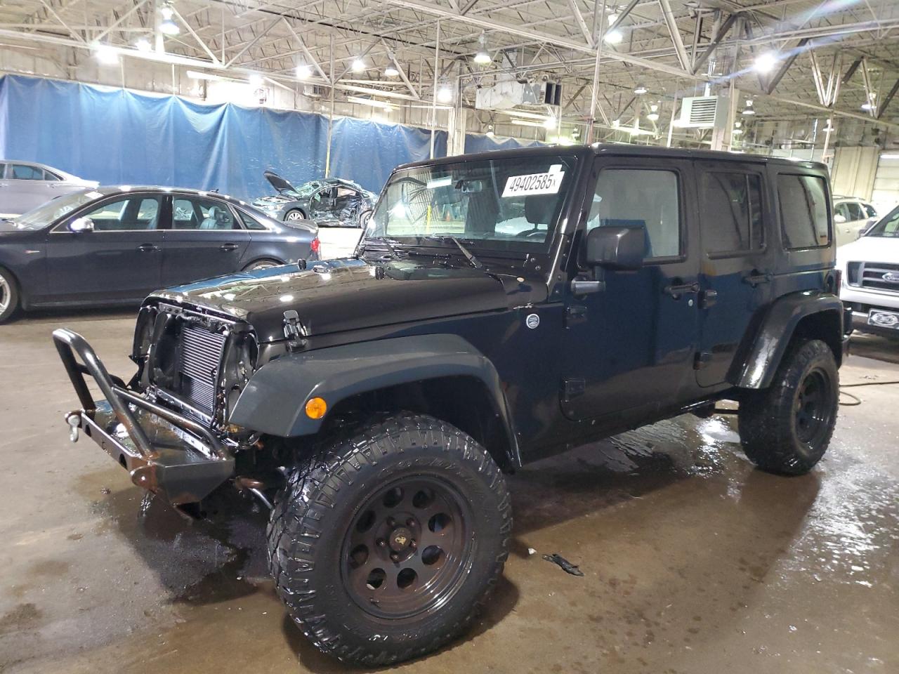 2015 Jeep Wrangler Unlimited Sport للبيع في Woodhaven، MI - Front End