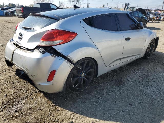 Coupet HYUNDAI VELOSTER 2013 Srebrny